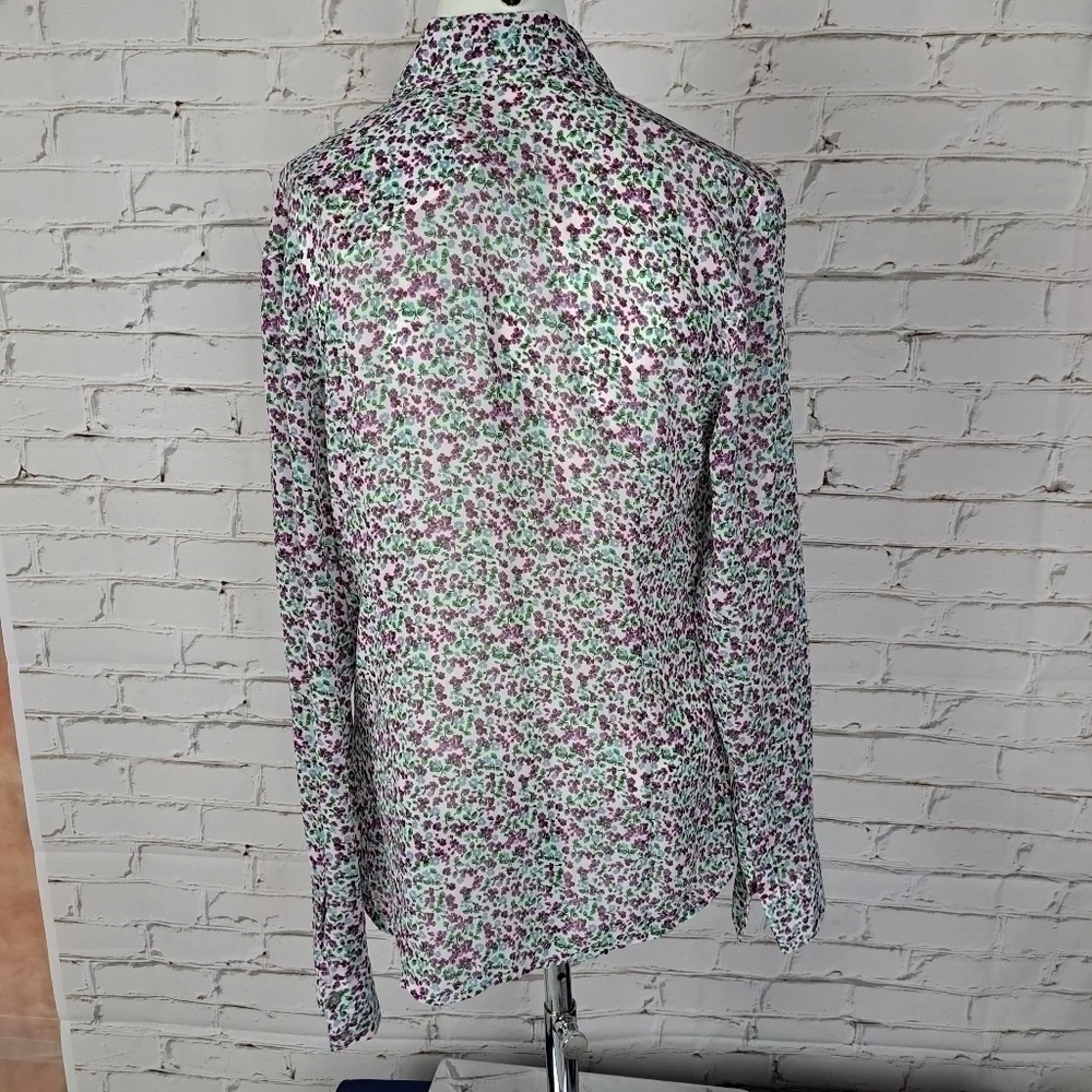 GUESS Los Angeles Floral Button down Shirt - Picture 5 of 10